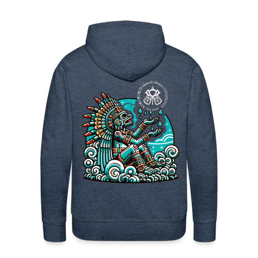 Men’s Premium Hoodie - heather denim