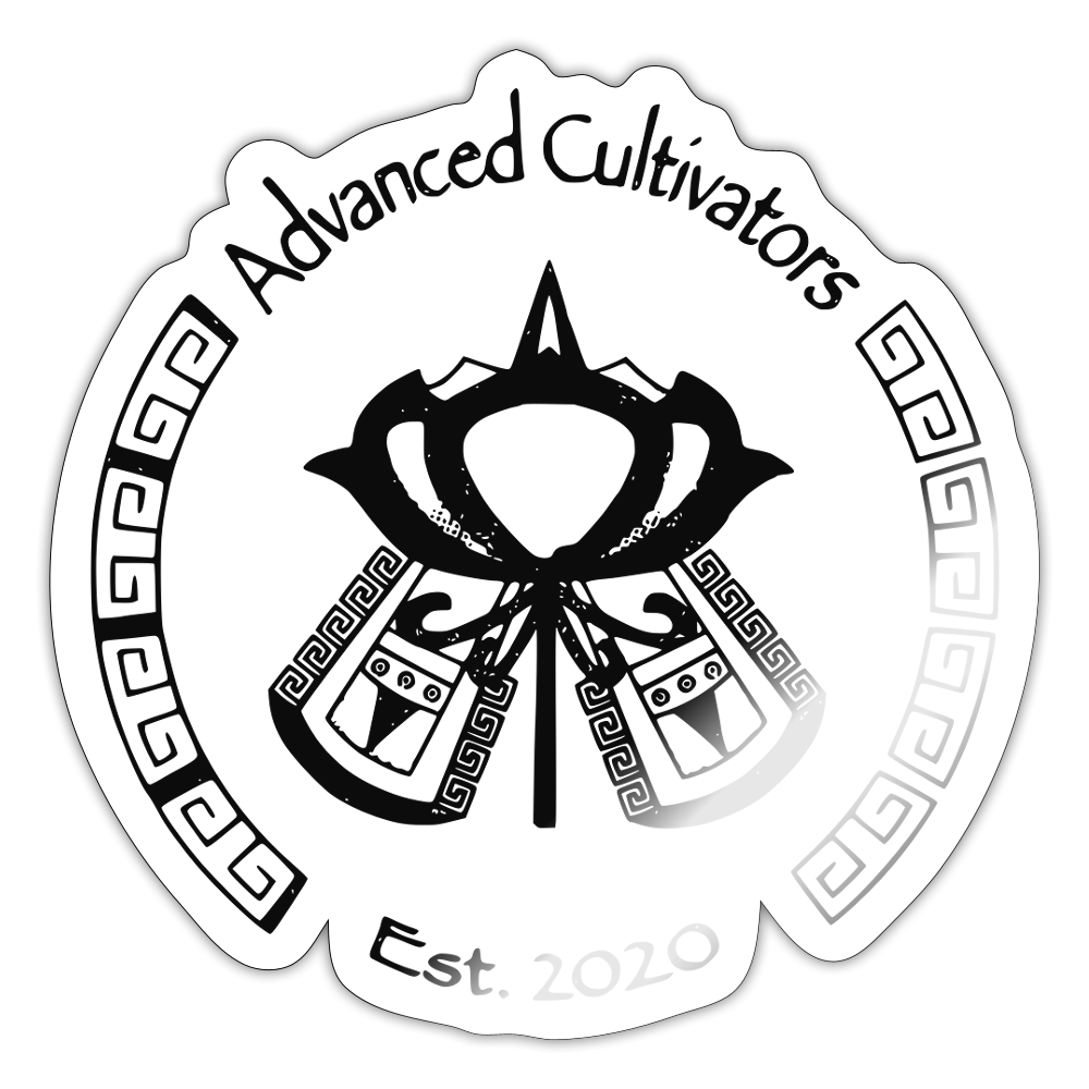 Sticker - white glossy