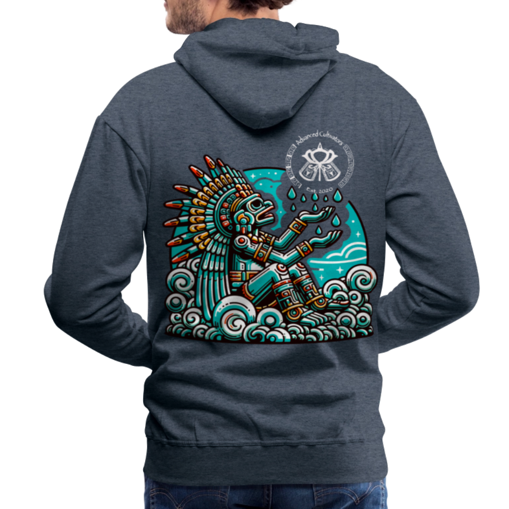 Men’s Premium Hoodie - heather denim