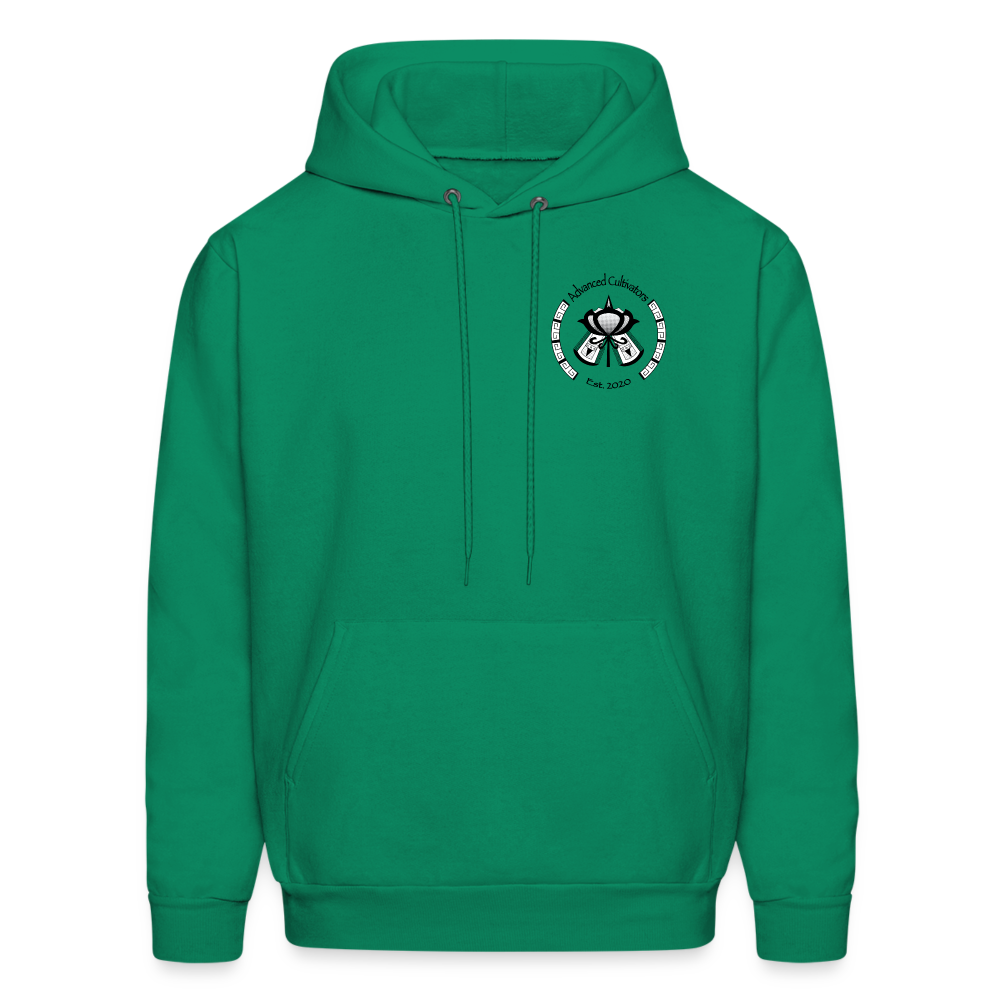 Mujer azteca hoodie - kelly green